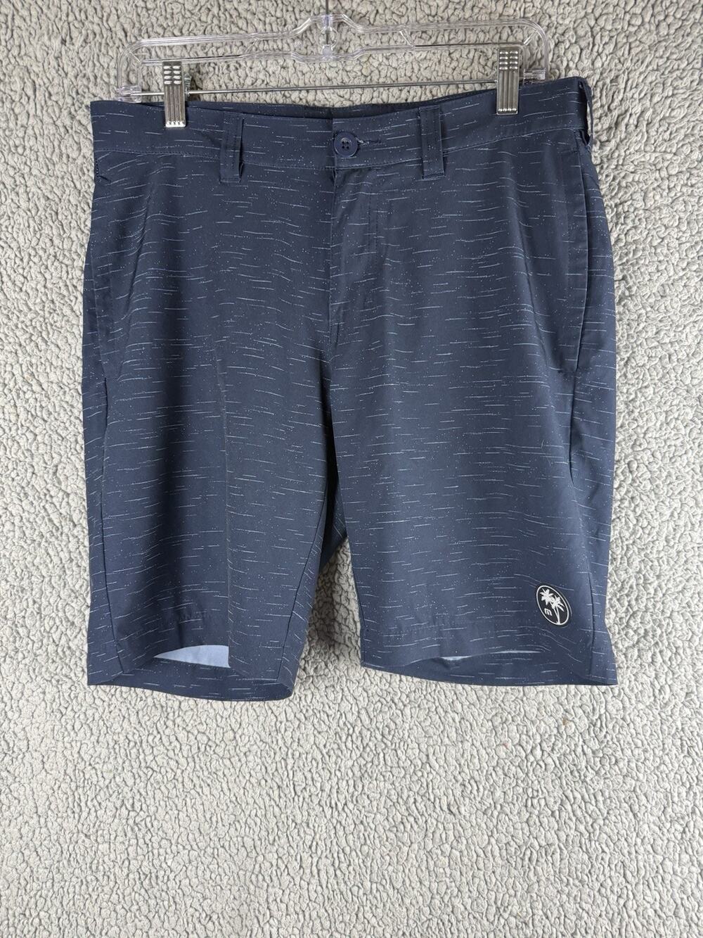 Travis Mathew Men’s Solo Trip 9” Shorts Dress Blues 30